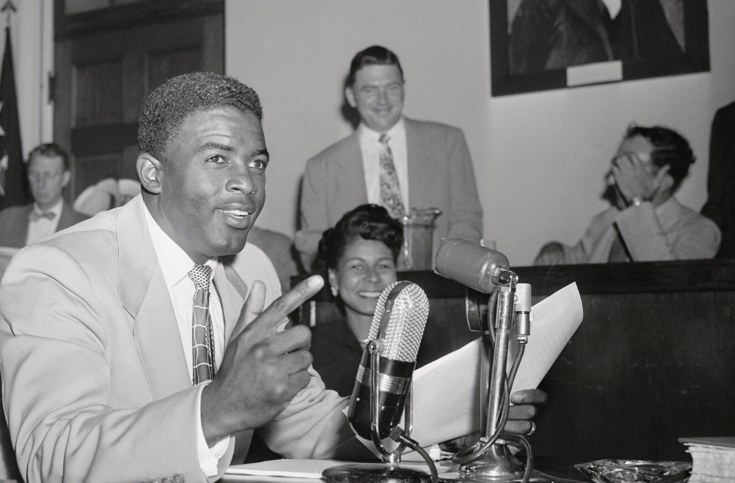 jackie robinson testifying before senate