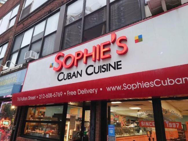 sophies cuban 
